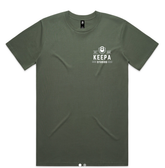 Keepa Studios Tee dark green